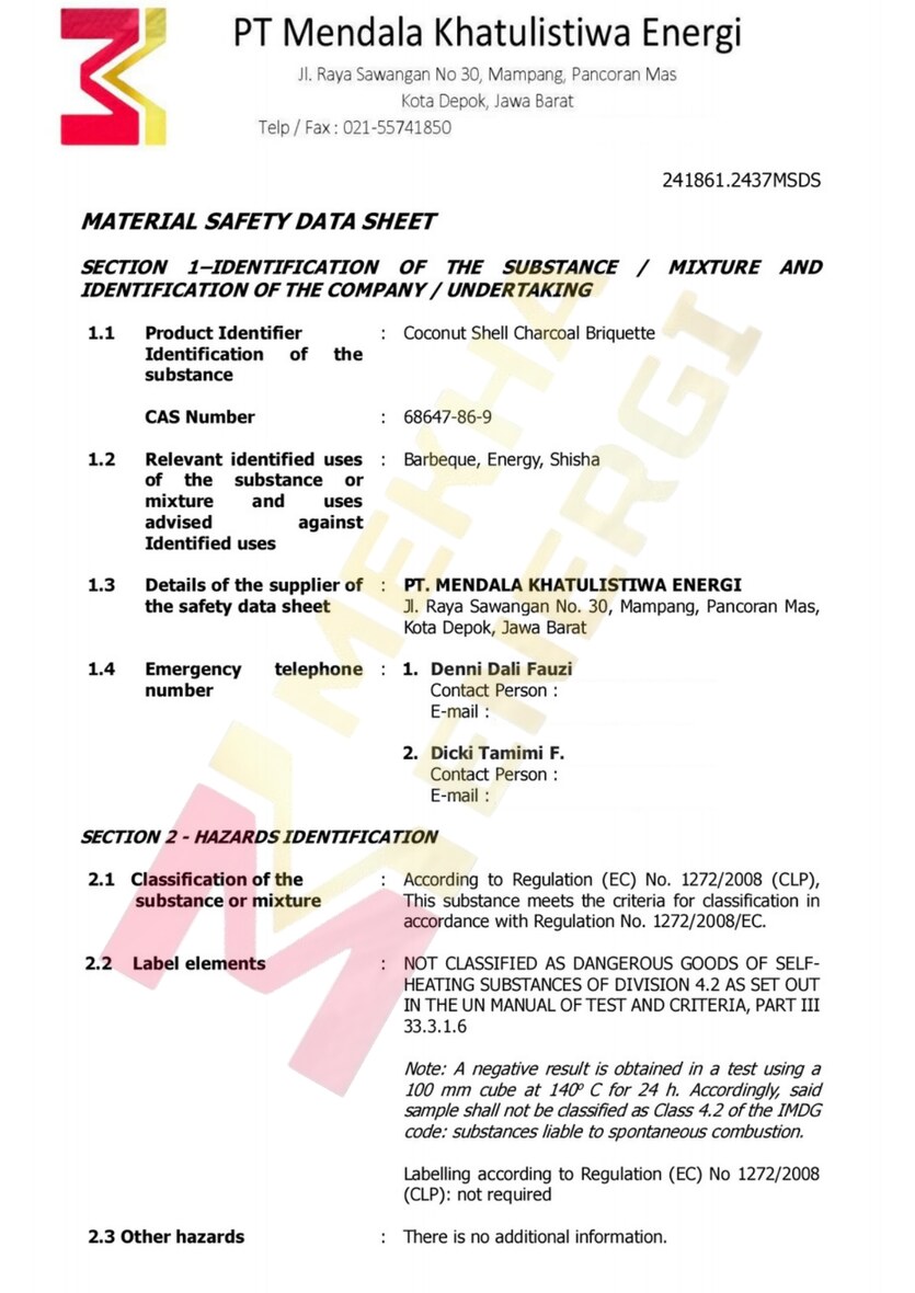 MSDS